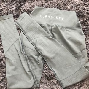 ALPHALETE V3 Revival leggings Light Grey